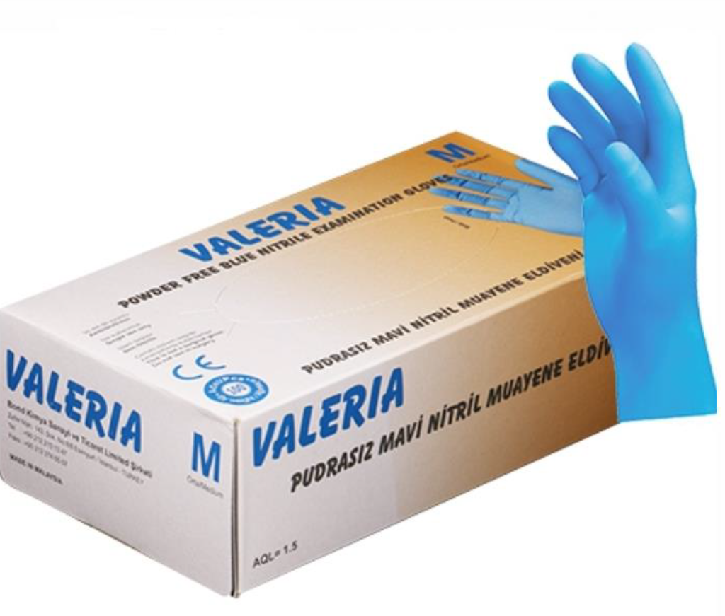 Covid Schutzausrüstung Nitril Handschuhe Nitrile-gloves Covid Rescue Valeria Nitrile Gloves