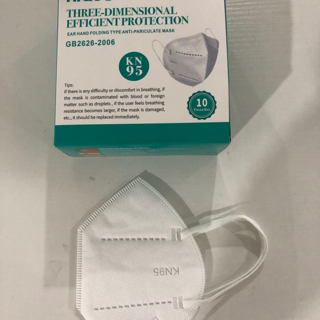 Covid Schutzausrüstung FFP2 Atemschutzmasken Covid Rescue FFP2 KN95 Masks